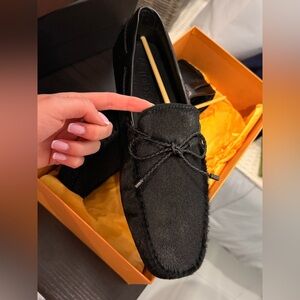 Tod's Black Pony hair Loafers for Men 9